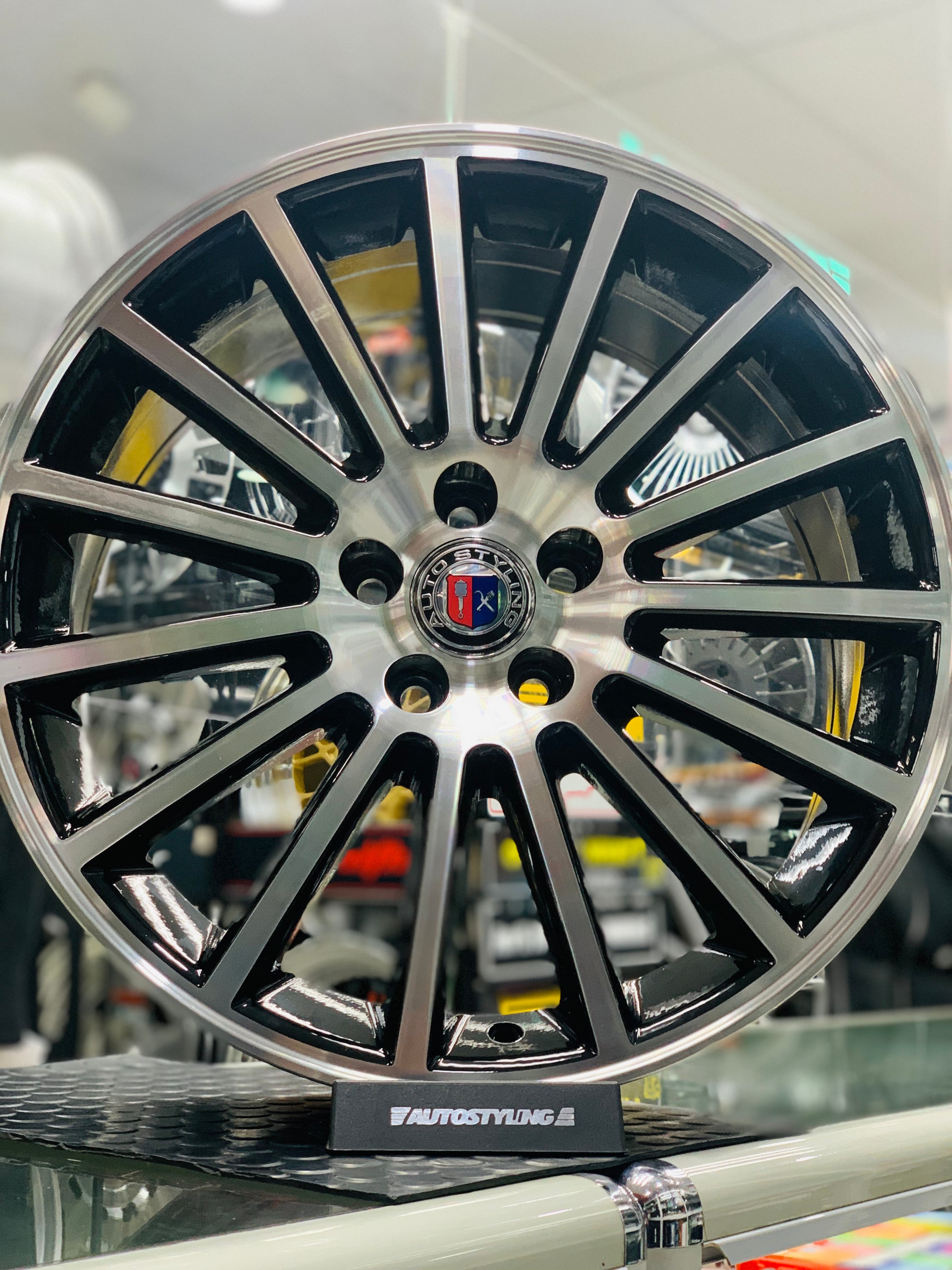 17” AS R32 5x100  polo wheels