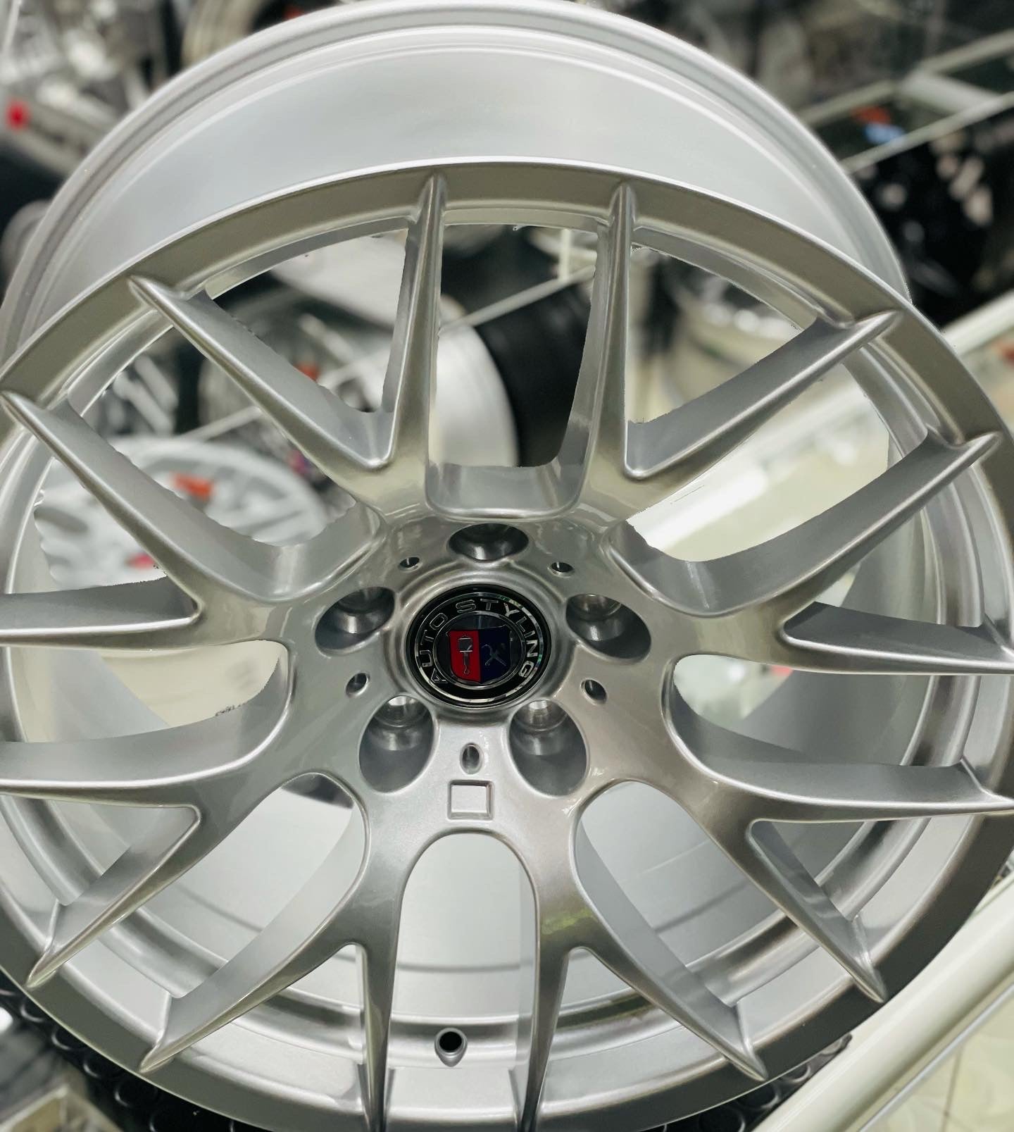 19” AS- V8 COMP 5/120 SILVER