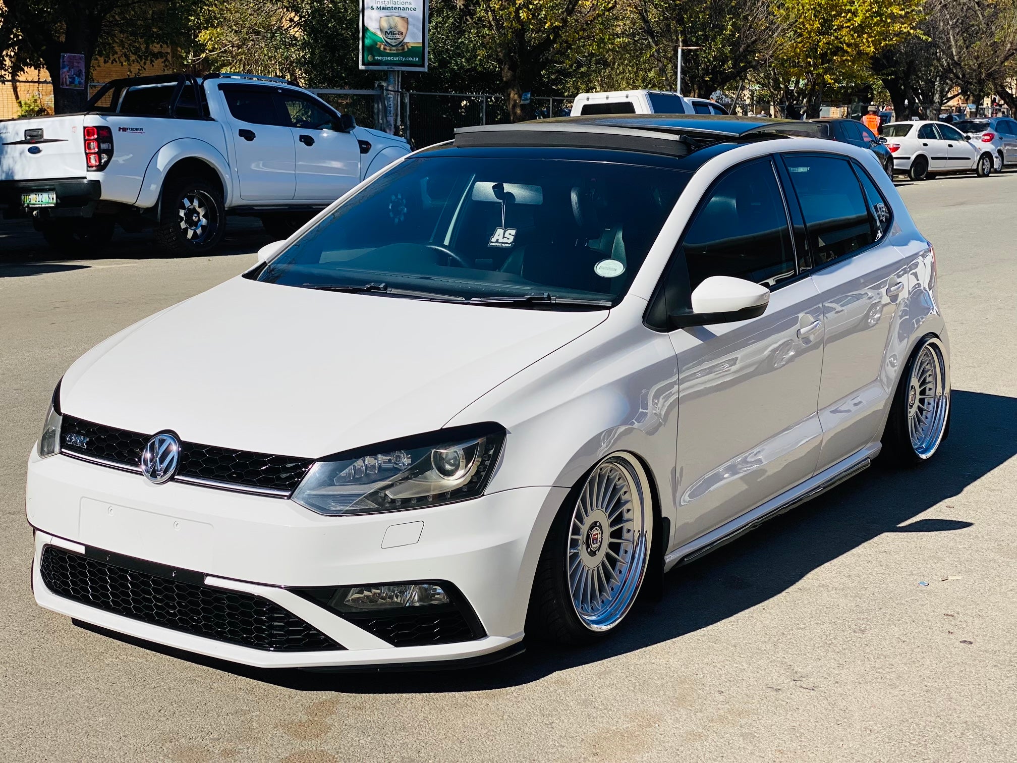 Stance Volkswagen Polo Tdi Maxton Design Front Splitter V2