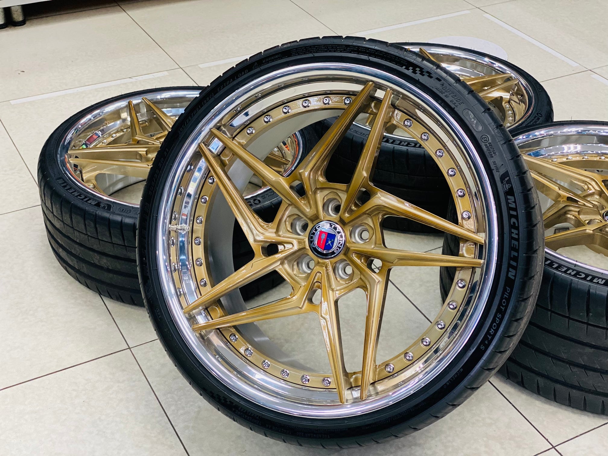 20”/21” AS-FORGED 2pce split wheels 5/112