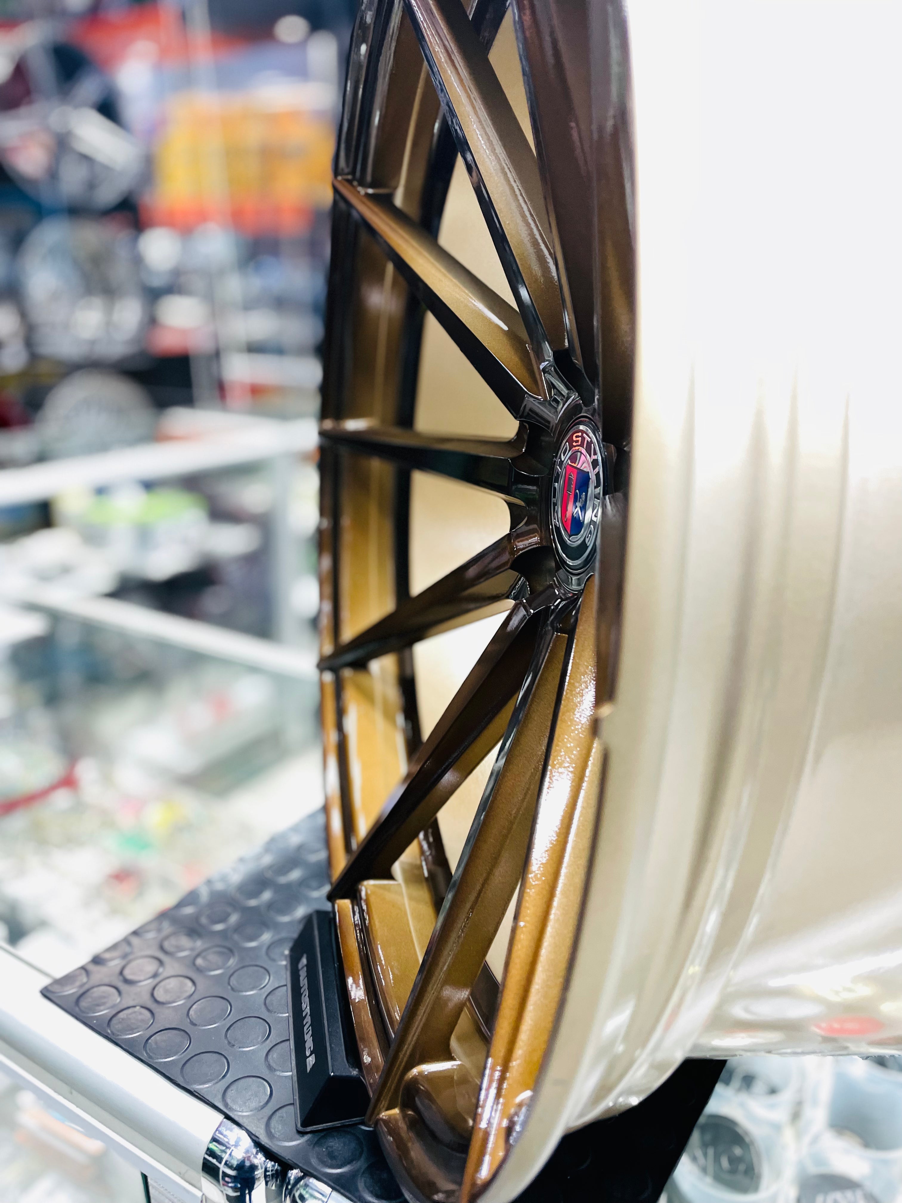 20” AS-5010 9/11J  5x120 PCD Bronze wheels