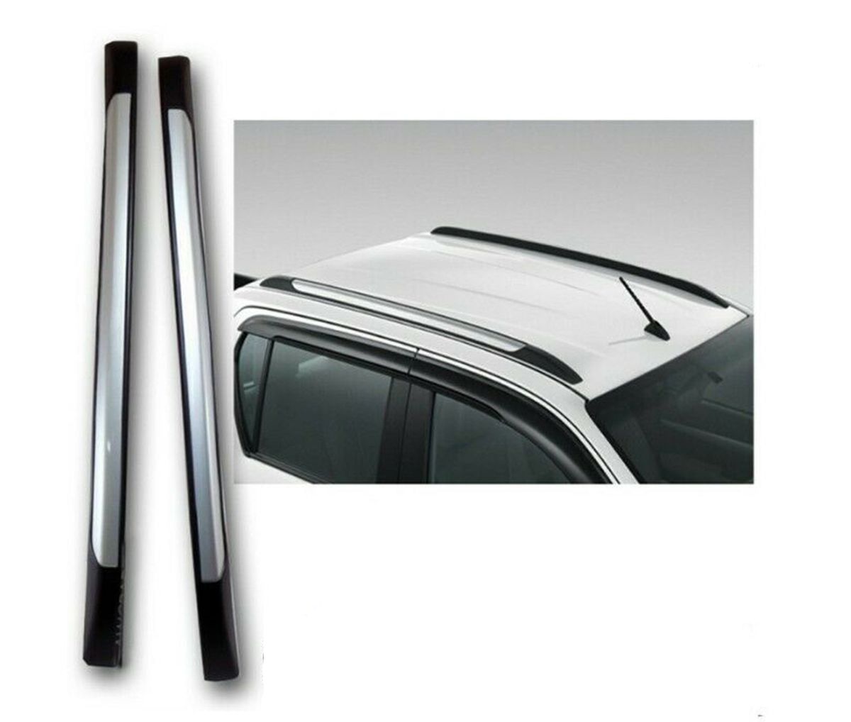 Toyota Hilux Revo stick on roof rails