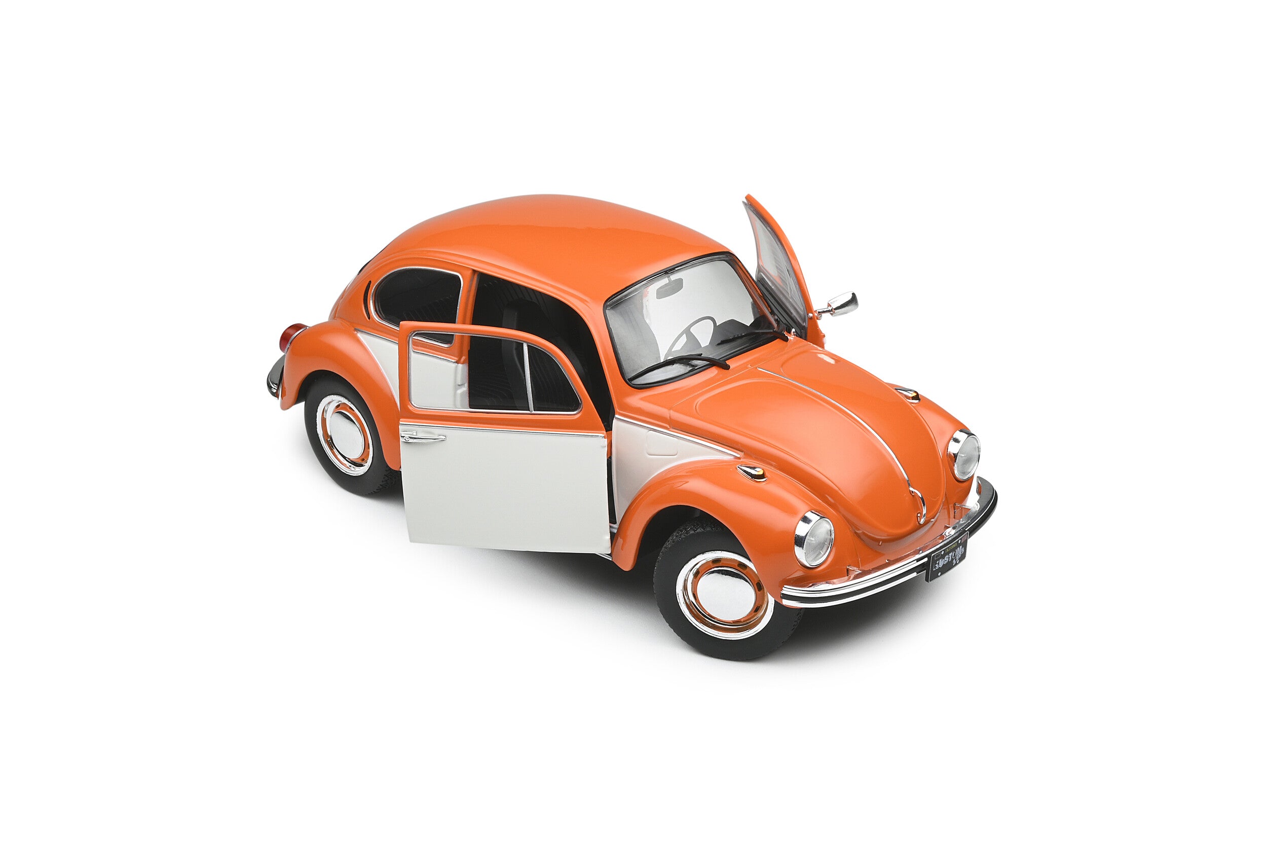 SOLIDO 1:18 SCALE MODEL CAR VW BEETLE SPORT 1303 1974