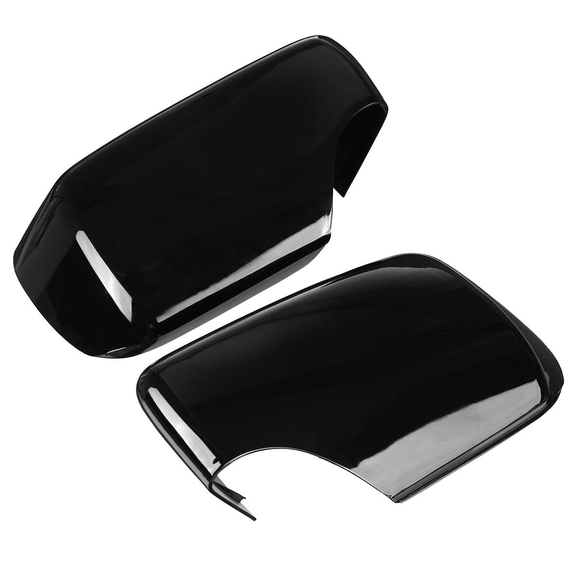 thumbnail image 2 of Glossy Black Side Mirror Cover Caps For BMW E46 Sedan, Touring, Hatchback (1998-2005) – AstraDepot Pair 2 of 6