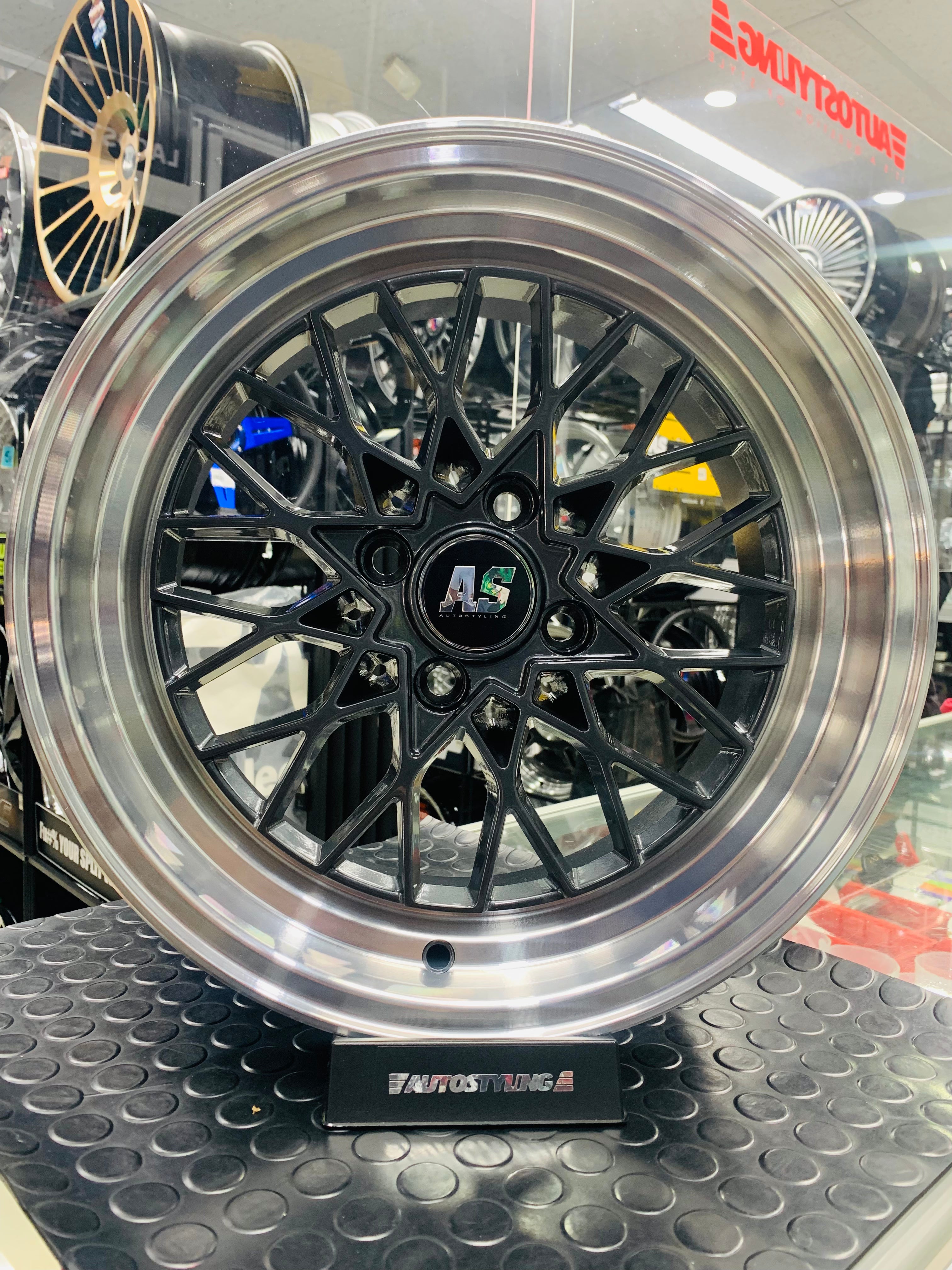 15” AS-AW113 4/100 & 4/114 multi pcd gunmetal wheels – Autostyling ...