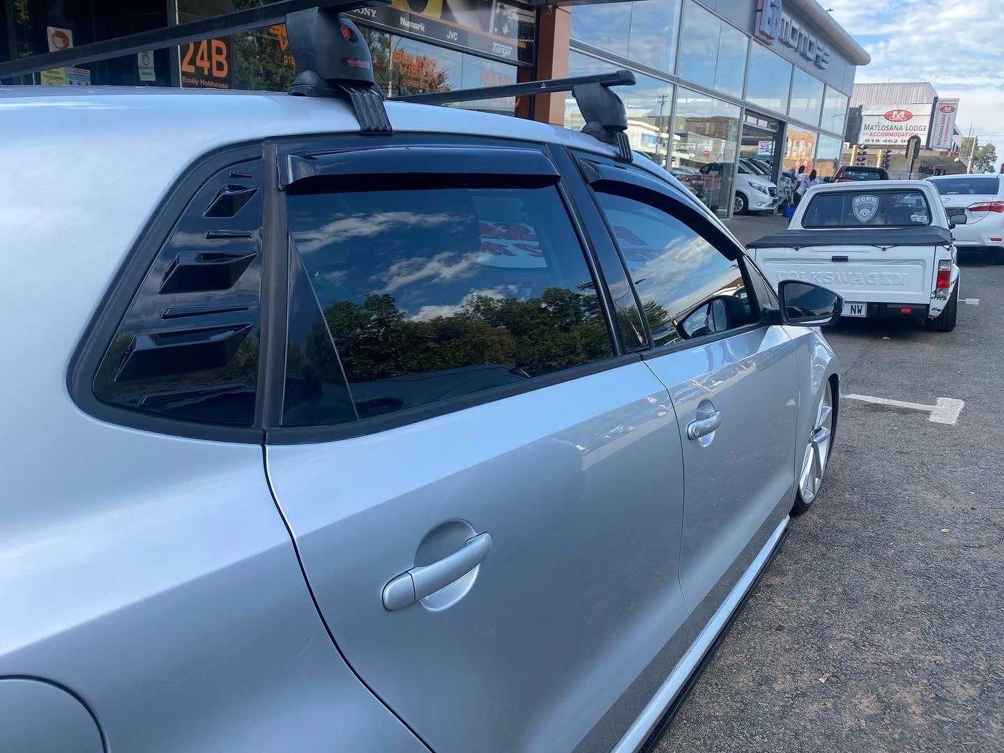 Polo 6 rear window louver