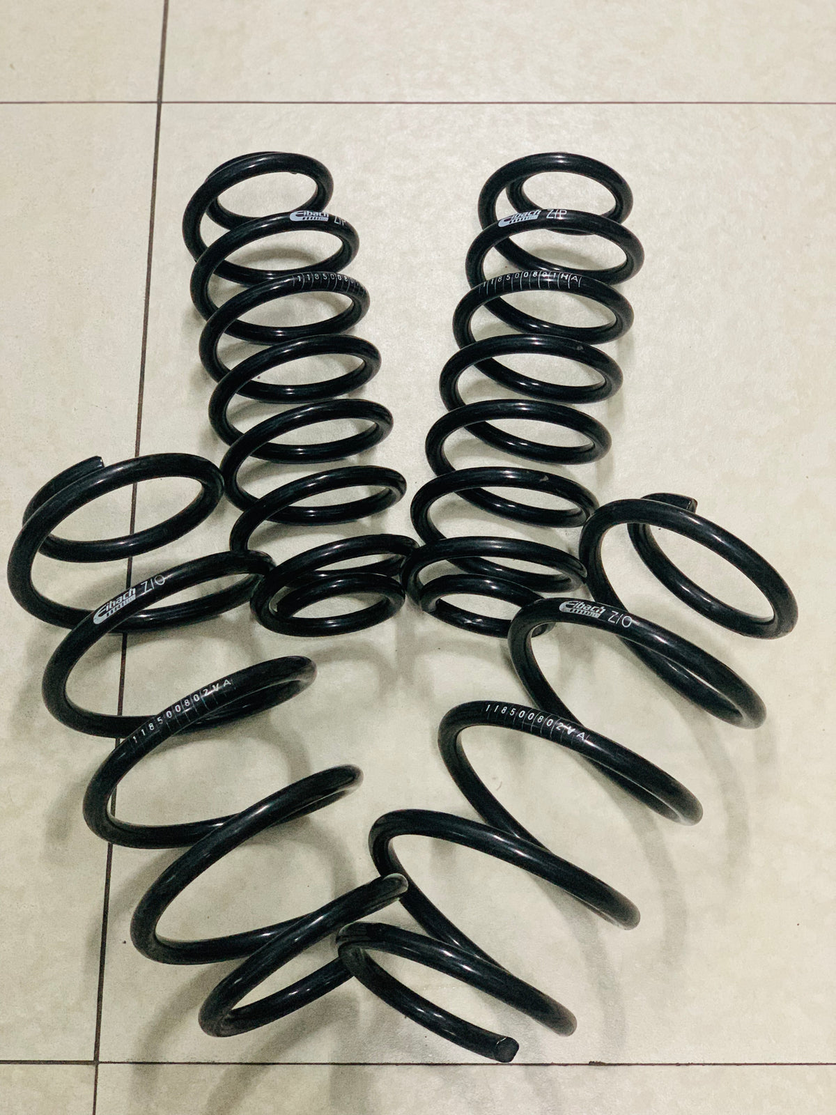 EIBACH PROKIT PREOWNED LOWERING SPRINGS VW POLO 9N