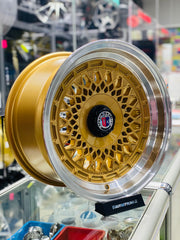 15” AS-HR 4/100 4/108 GOLD