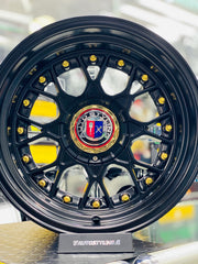 15'' AS- RC2 FULL MATT BLACK  4/100