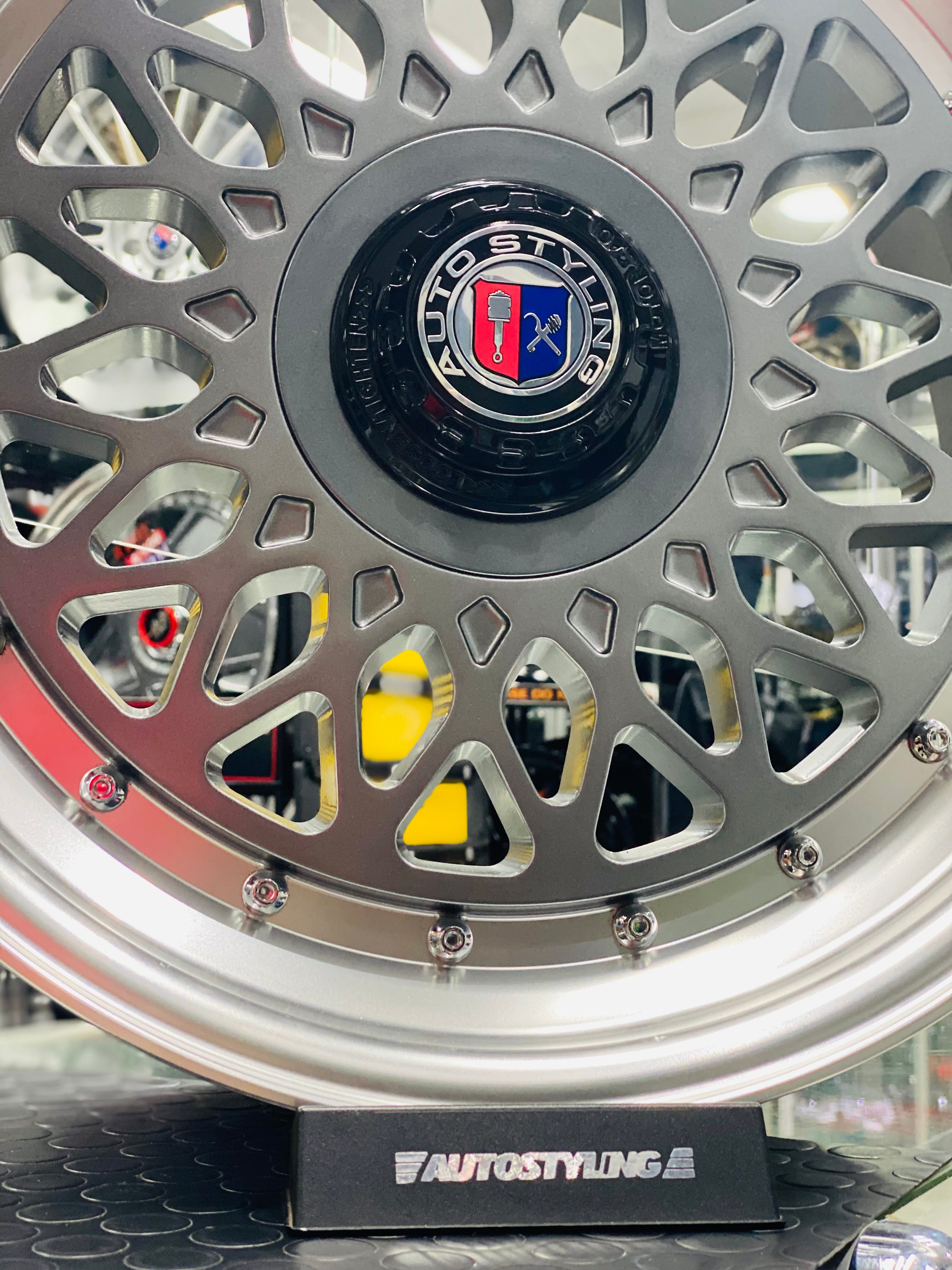 17'' AS-P/MESH 4/100 4/108 GUNMETAL