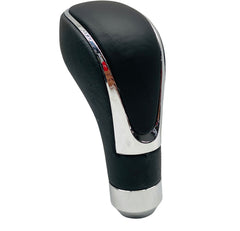 LONG BLACK AND SILVER GEAR KNOB