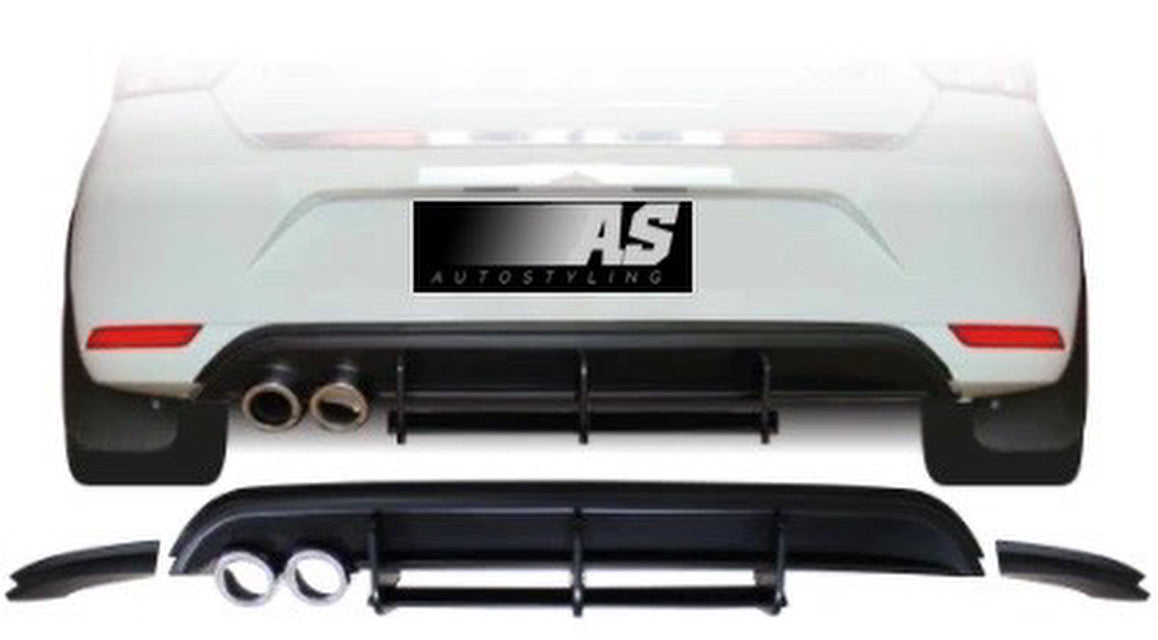 VW POLO 6 TSI TO GTI REAR DIFFUSER – Autostyling Klerksdorp