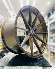 21” AS-5010 5x112 9j PCD Matt bronze wheels