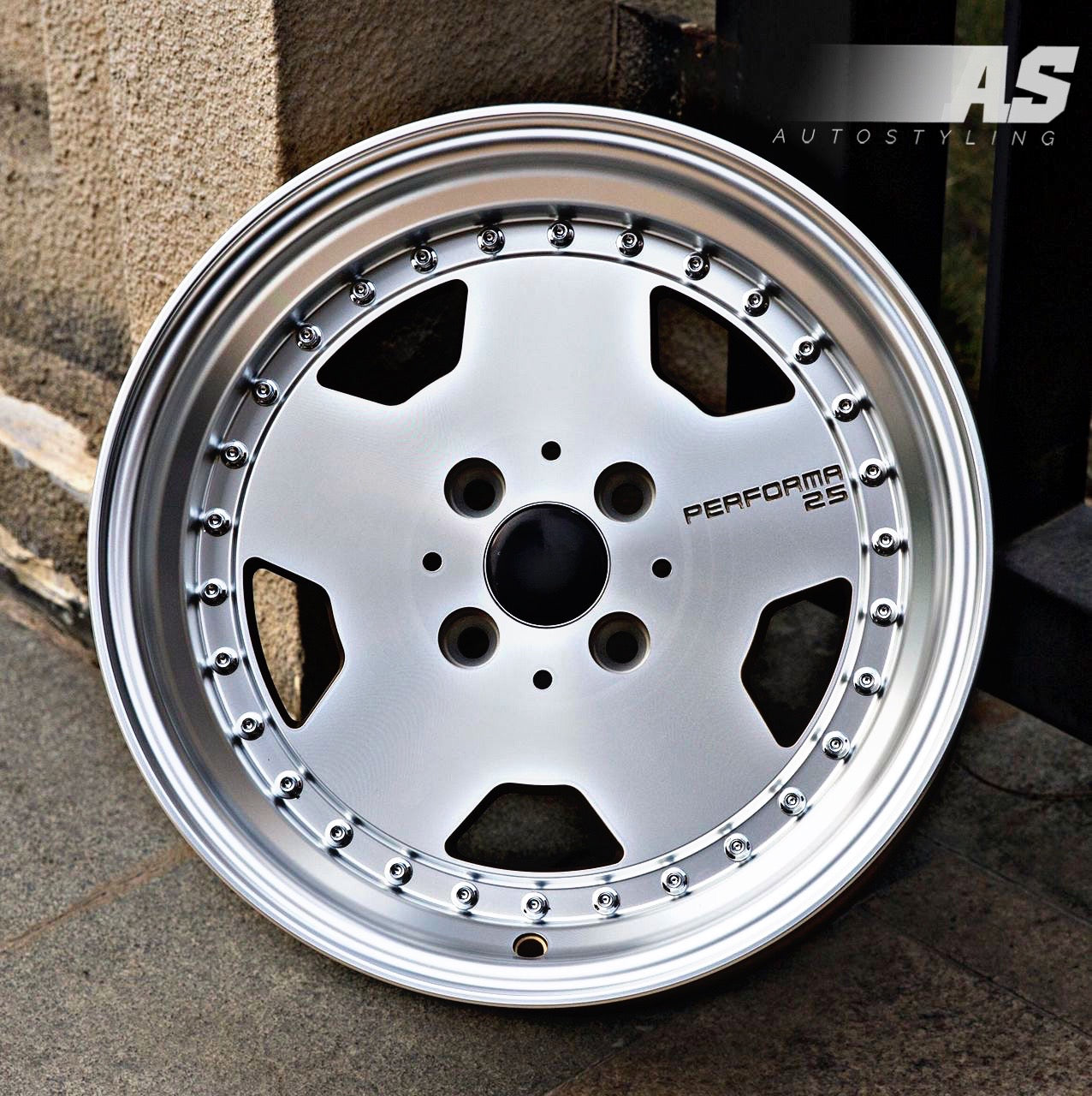 15” AS- PERFORMA M/ BLOCK 4/100 WHEELS