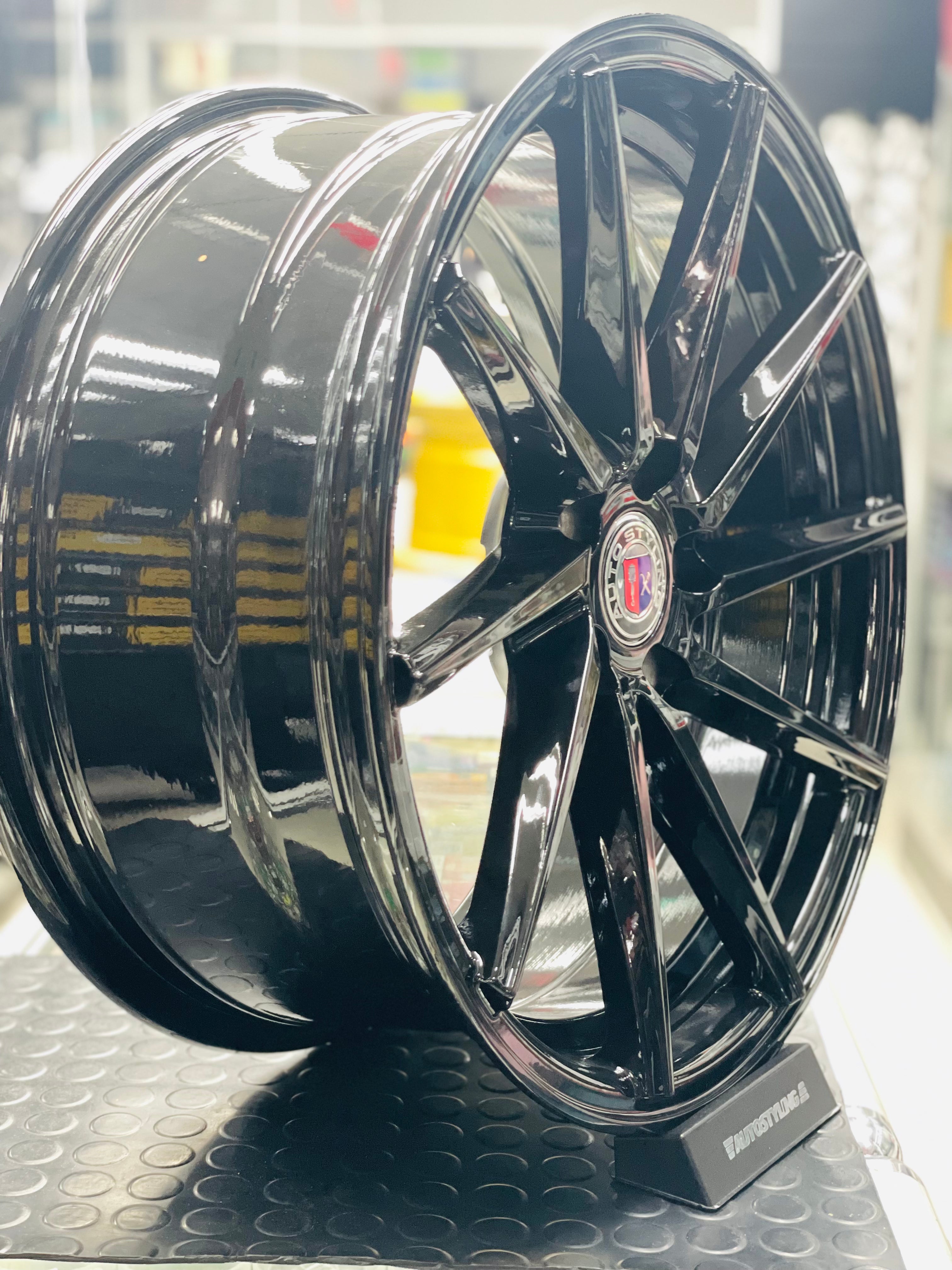 17” AS- CVT 5/100 gloss black wheels