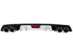 UNIVERSAL 4 PIPE STICK ON REAR DIFFUSER