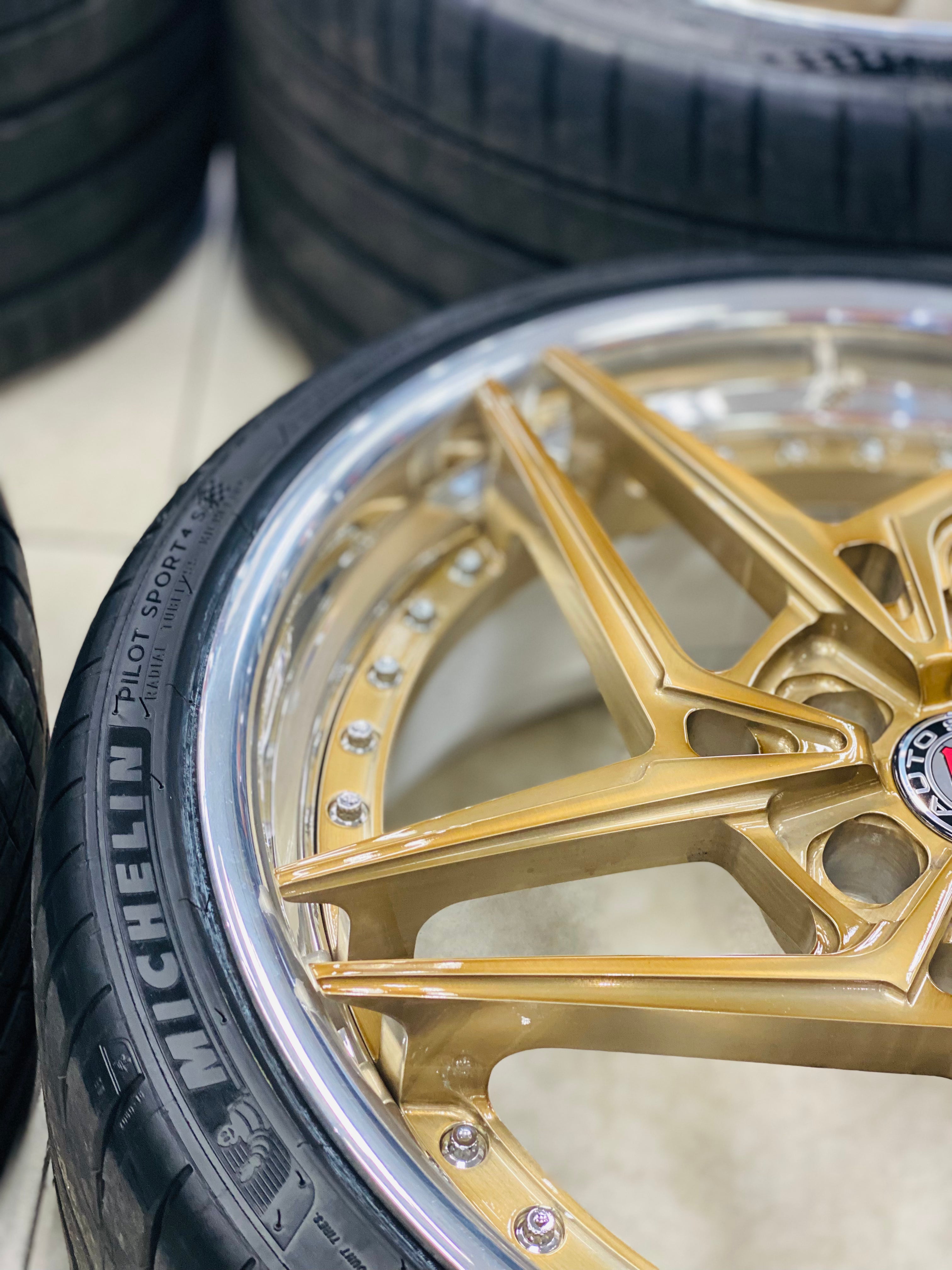 20”/21” AS-FORGED 2pce split wheels 5/112