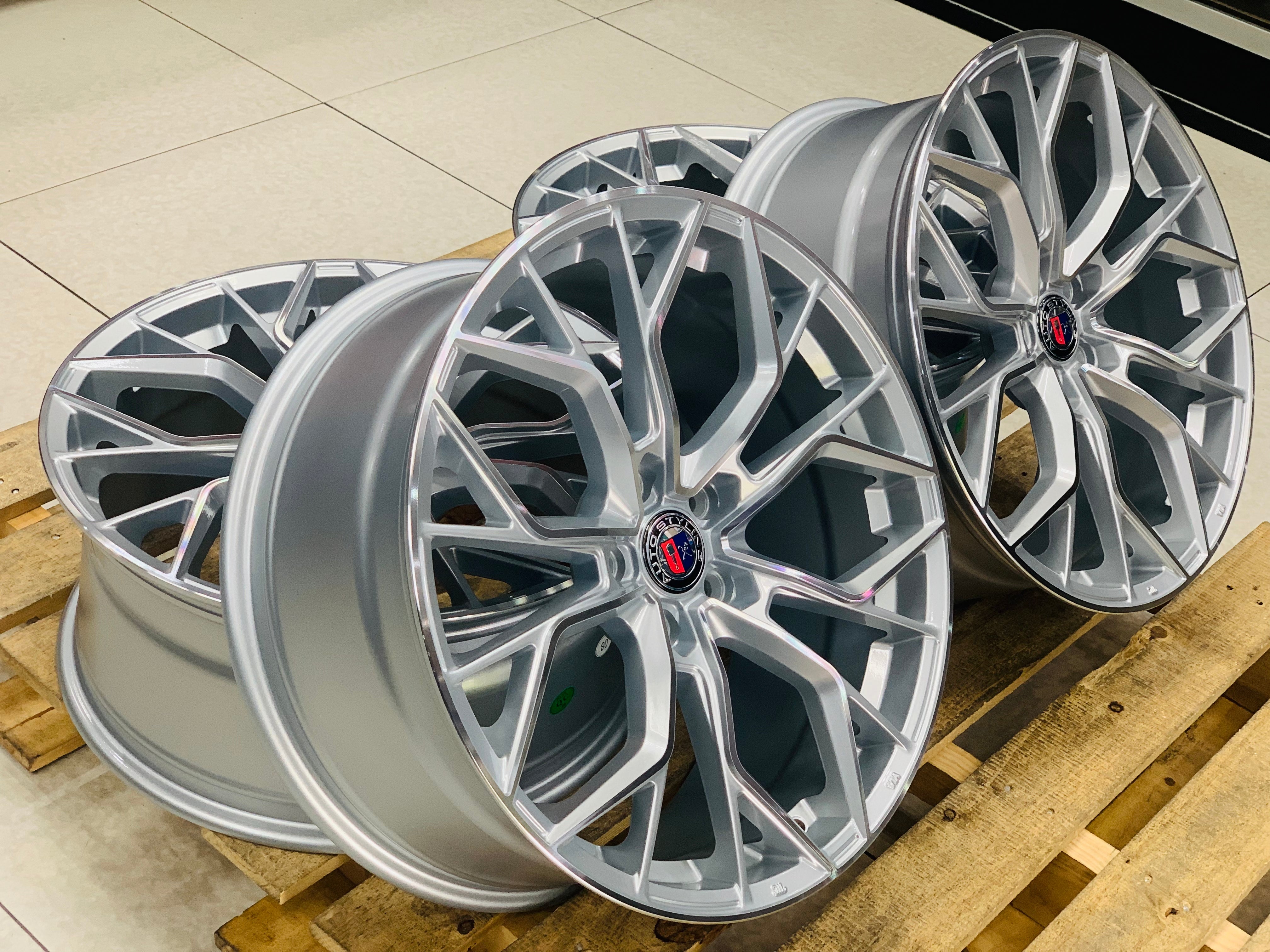 V Silver Rims 19” AS-VT60 5X112 SILVER WHEELS – Autostyling Klerksdorp