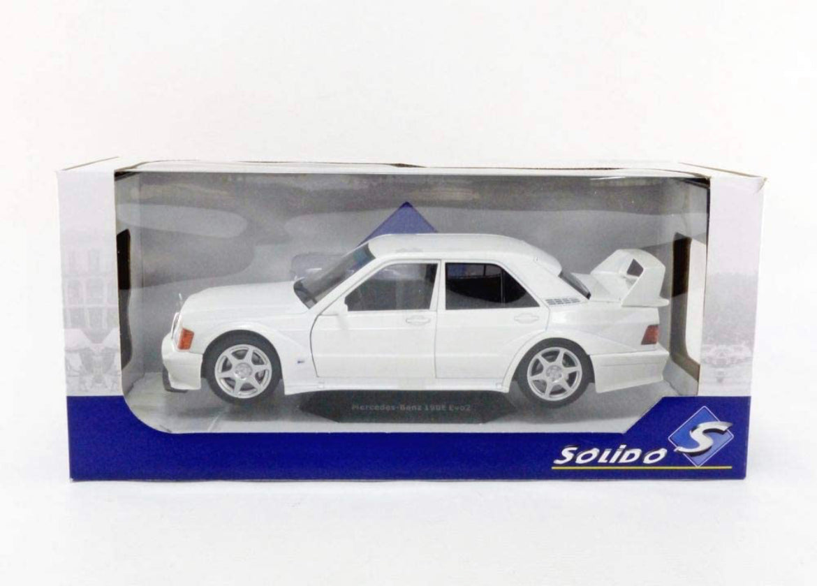 SOLIDO 1:18 SCALE MODEL CAR MERCEDES 190E EVO2