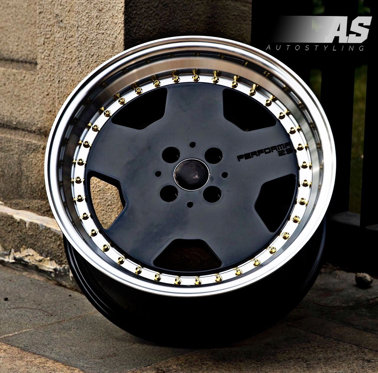 17''  AS-AMG PERFORMA M/ BLOCK 4/100 & 5/100 WHEELS