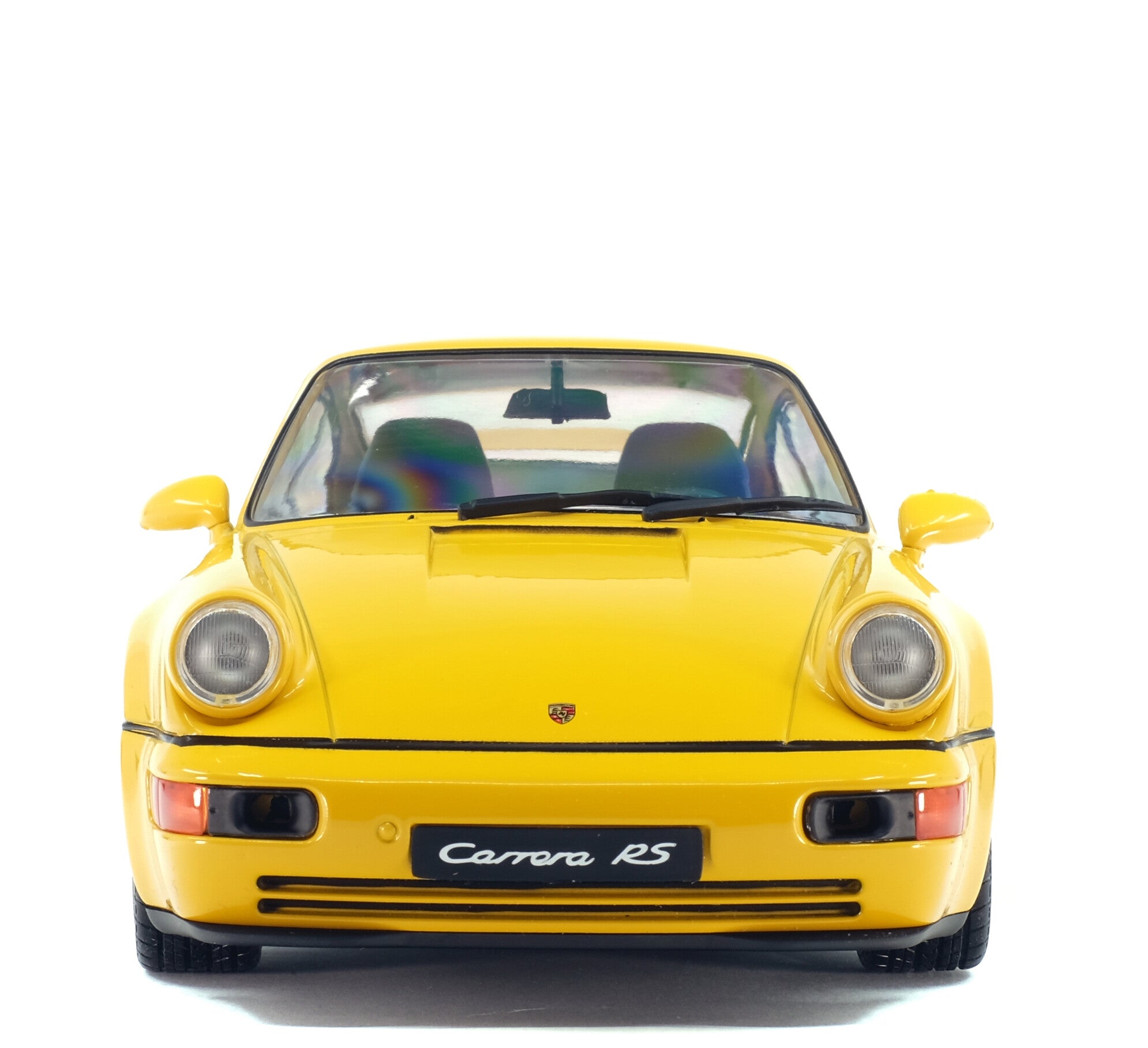 SOLIDO 1:18 SCALE MODEL CAR PORSCHE 911/964 RS3.8 1990