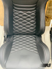 AS WINGBACK SEATS (C) GENUINE LEATHER