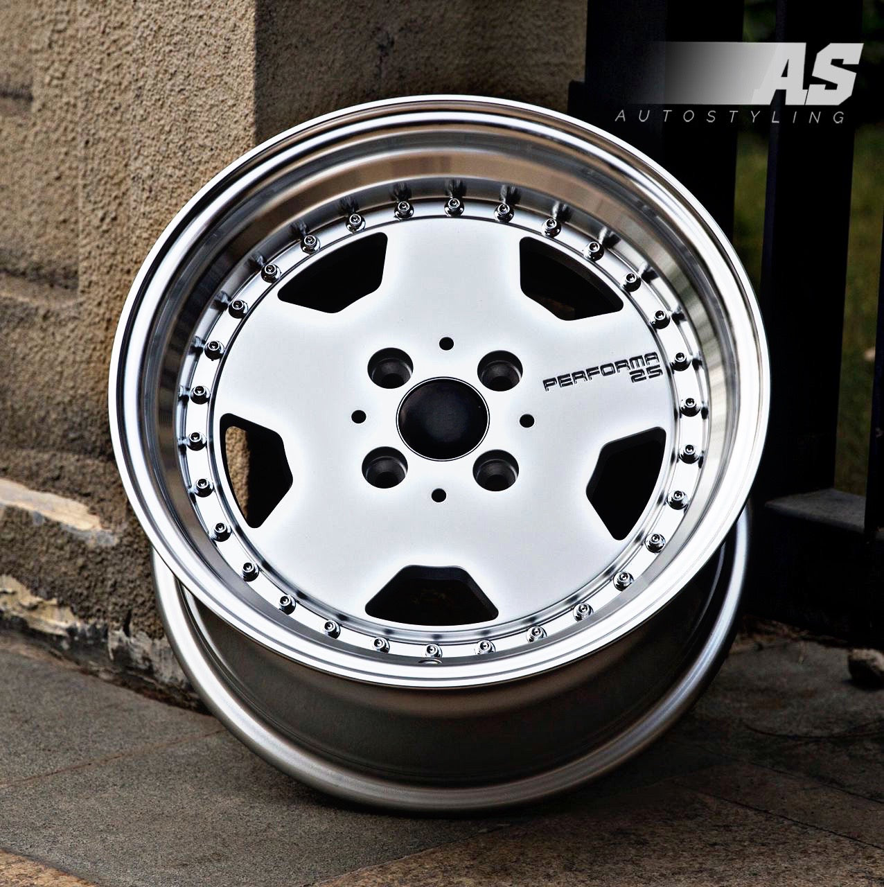 15” AS- PERFORMA M/ BLOCK 4/100 WHEELS