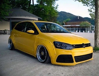 Polo 6 wide fender kit