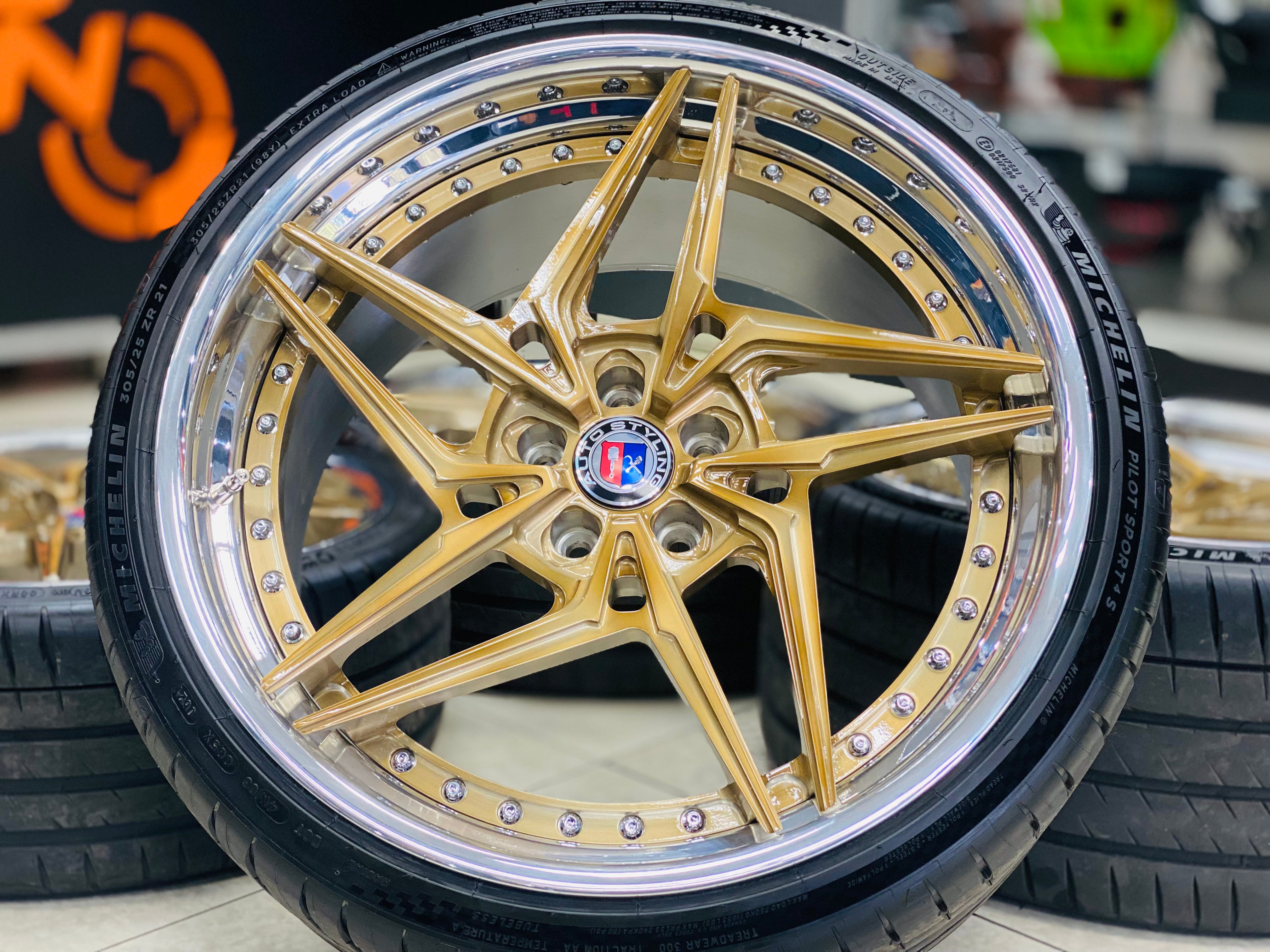 20”/21” AS-FORGED 2pce split wheels 5/112