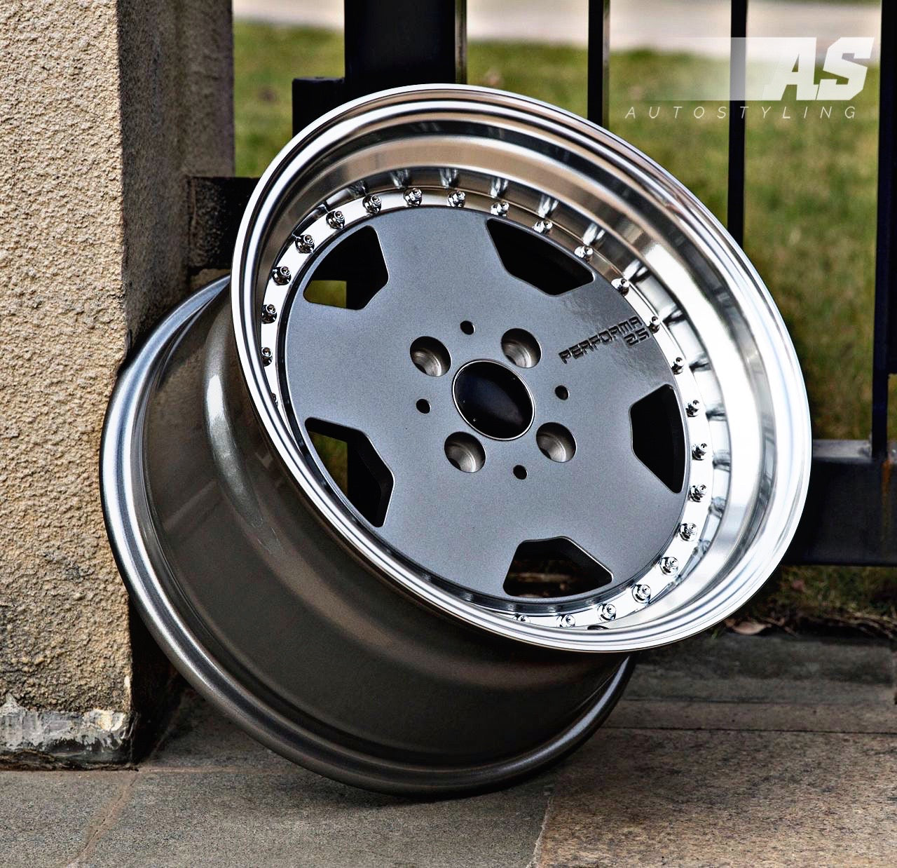 15” AS- PERFORMA M/ BLOCK 4/100 WHEELS