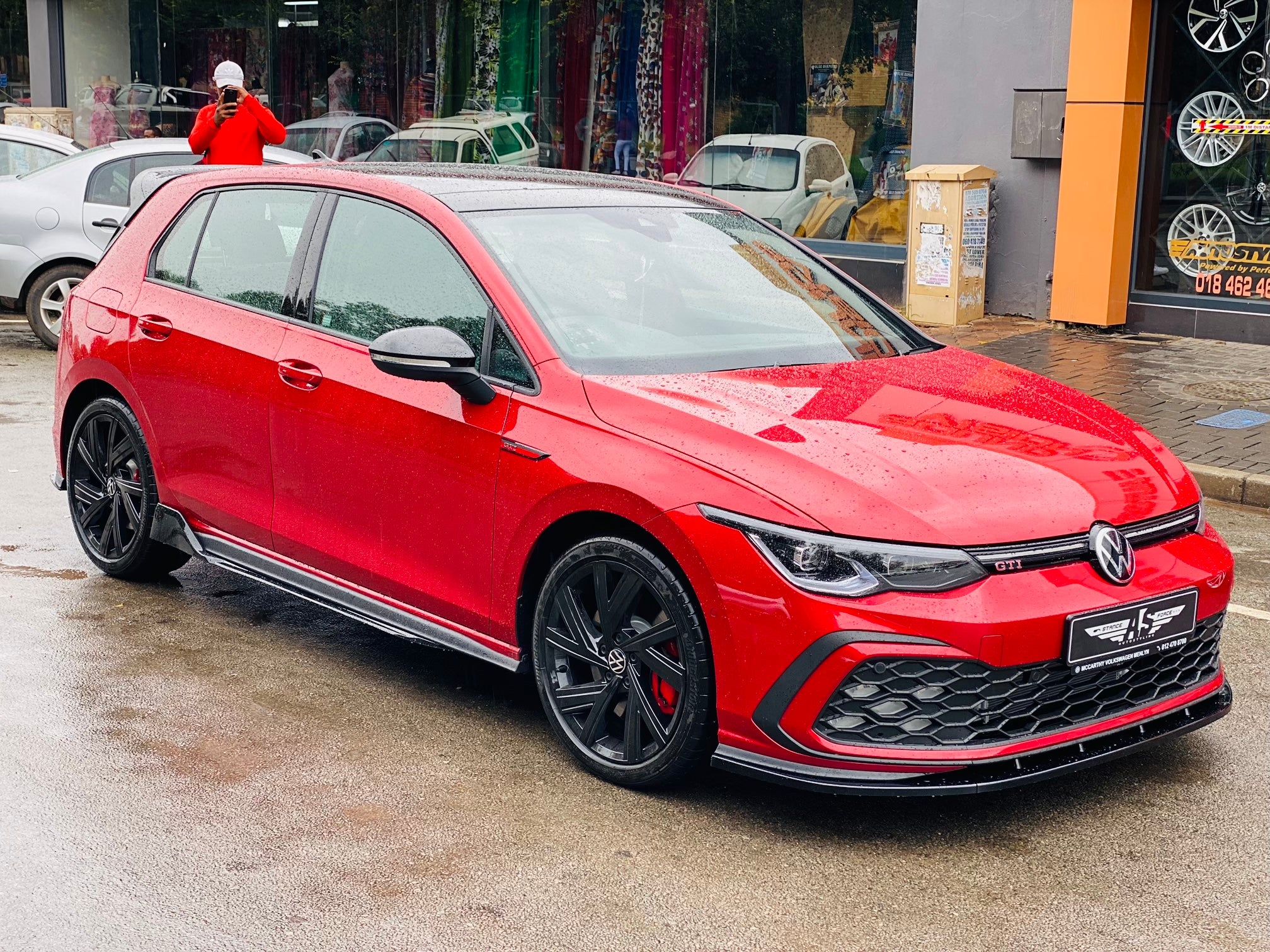 MK8 Gti front spoiler