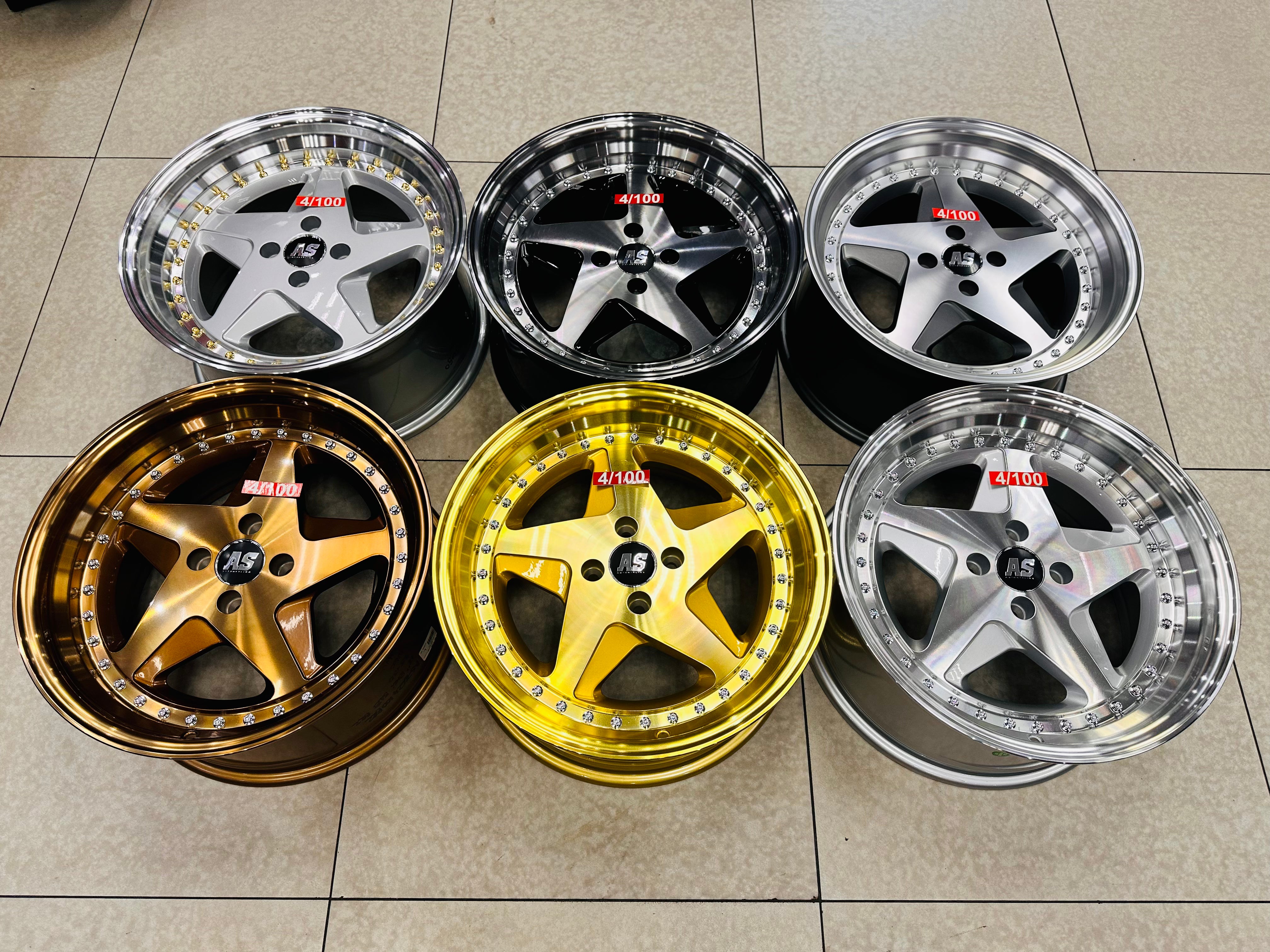 17” AS - RARI 348 4x100 & 5x100 wheels – Autostyling Klerksdorp