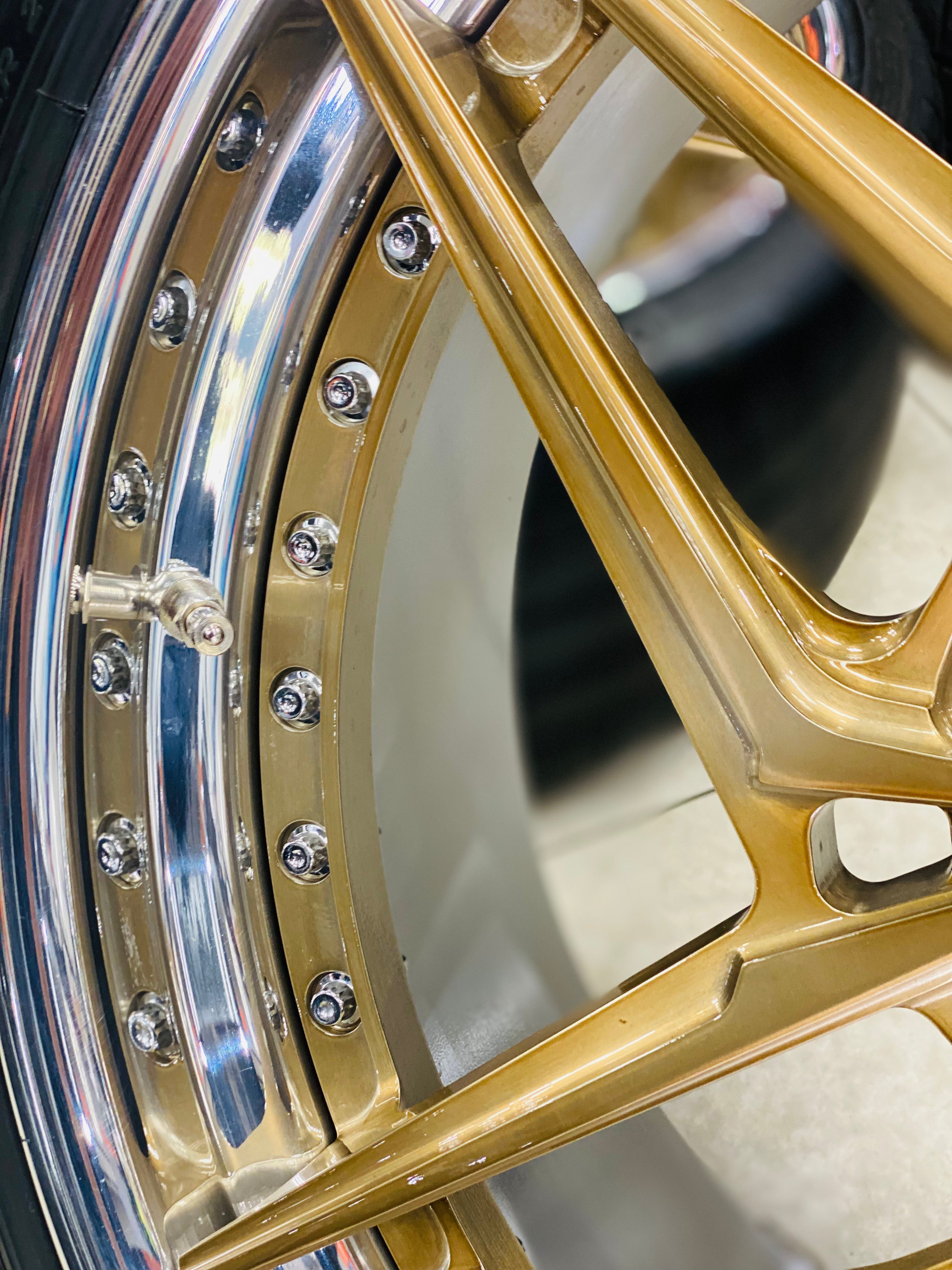 20”/21” AS-FORGED 2pce split wheels 5/112