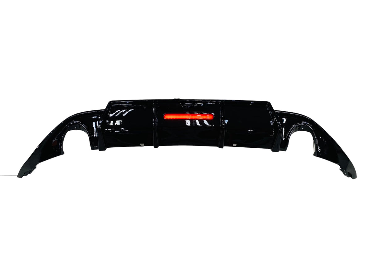 VW POLO 8 / AW TSI  REAR DIFFUSER WITH LED LIGHT