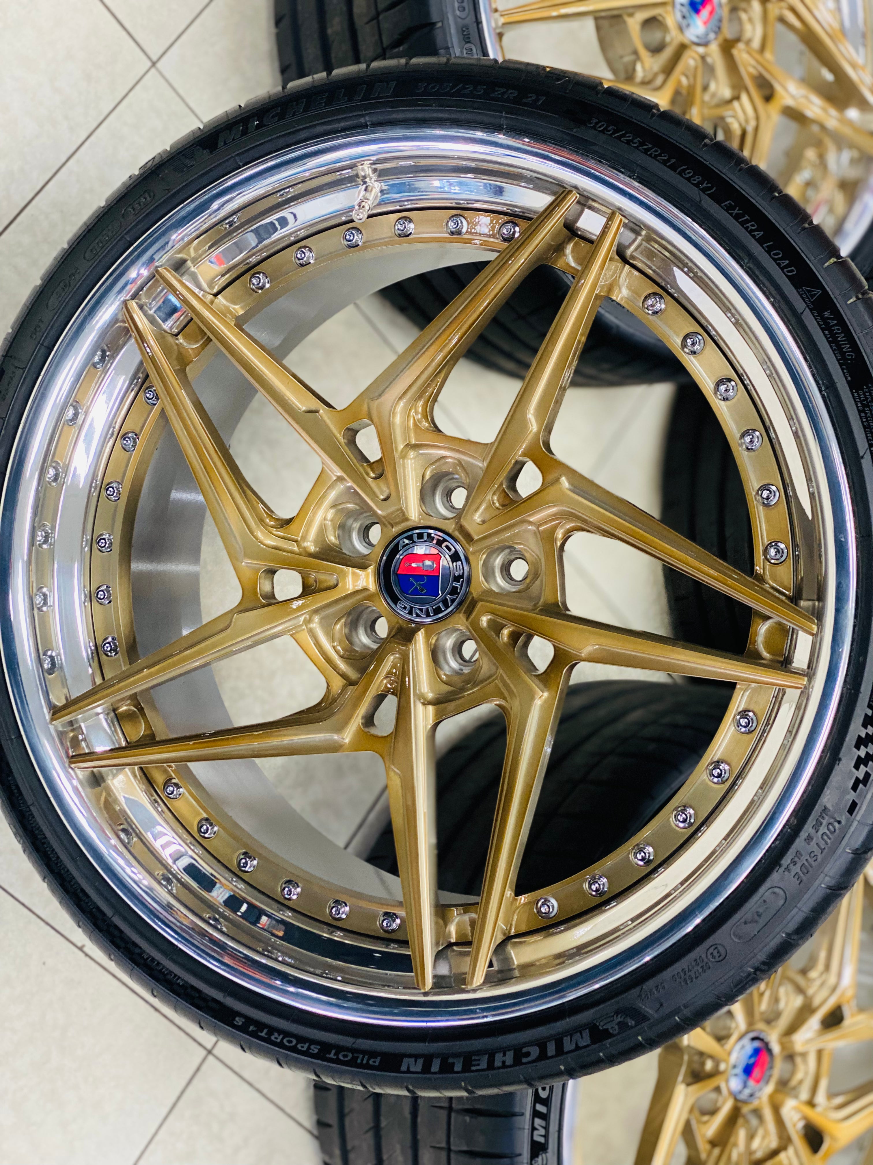20”/21” AS-FORGED 2pce split wheels 5/112