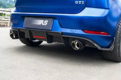 VW GOLF 7 GTI REAR DIFFUSER WITH LED LIGHT