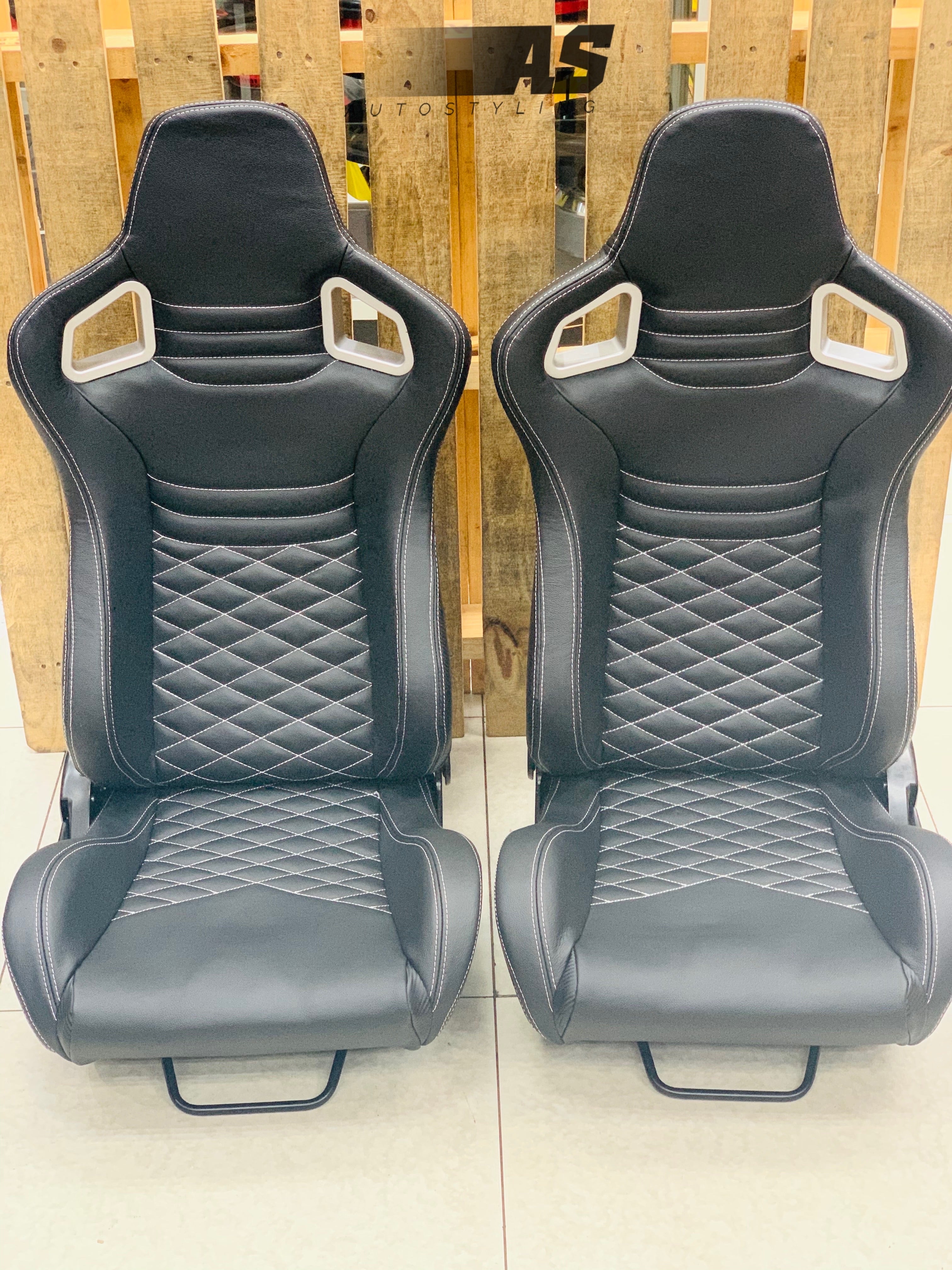 AS WINGBACK SEATS (C) GENUINE LEATHER
