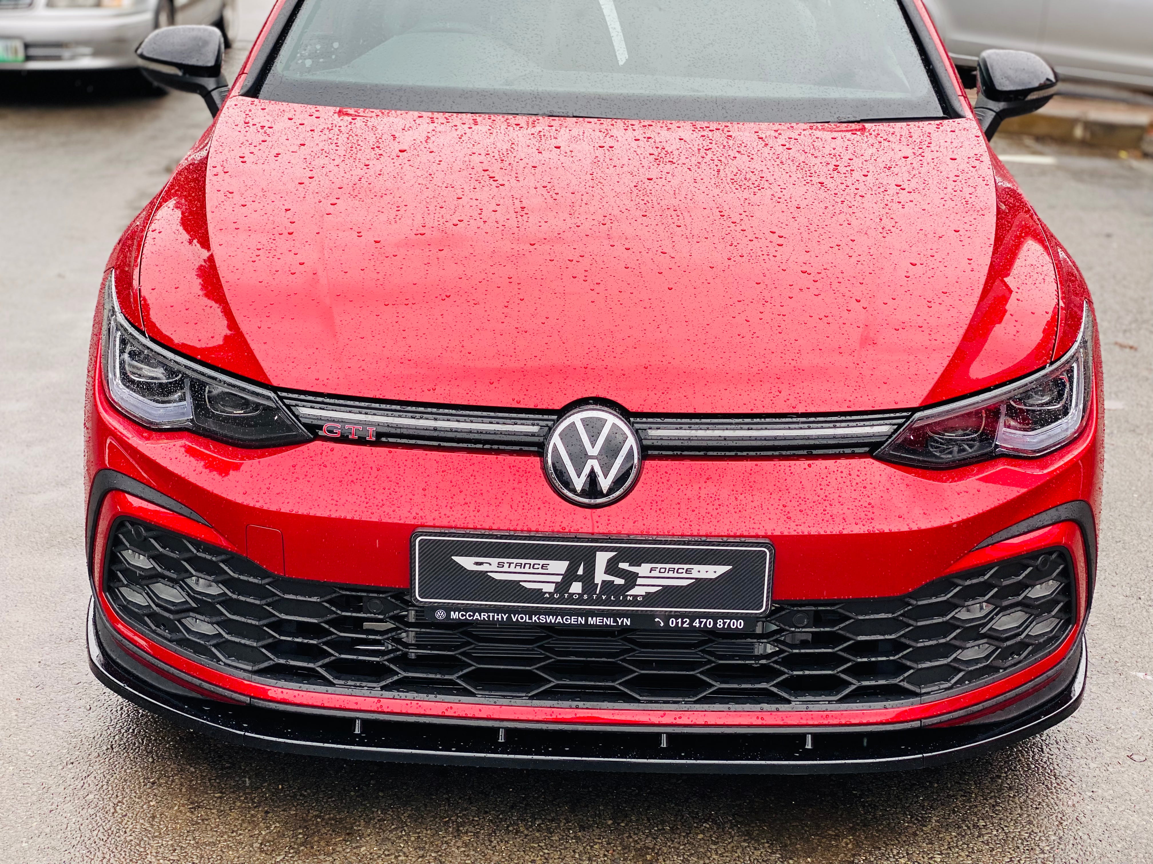 MK8 Gti front spoiler