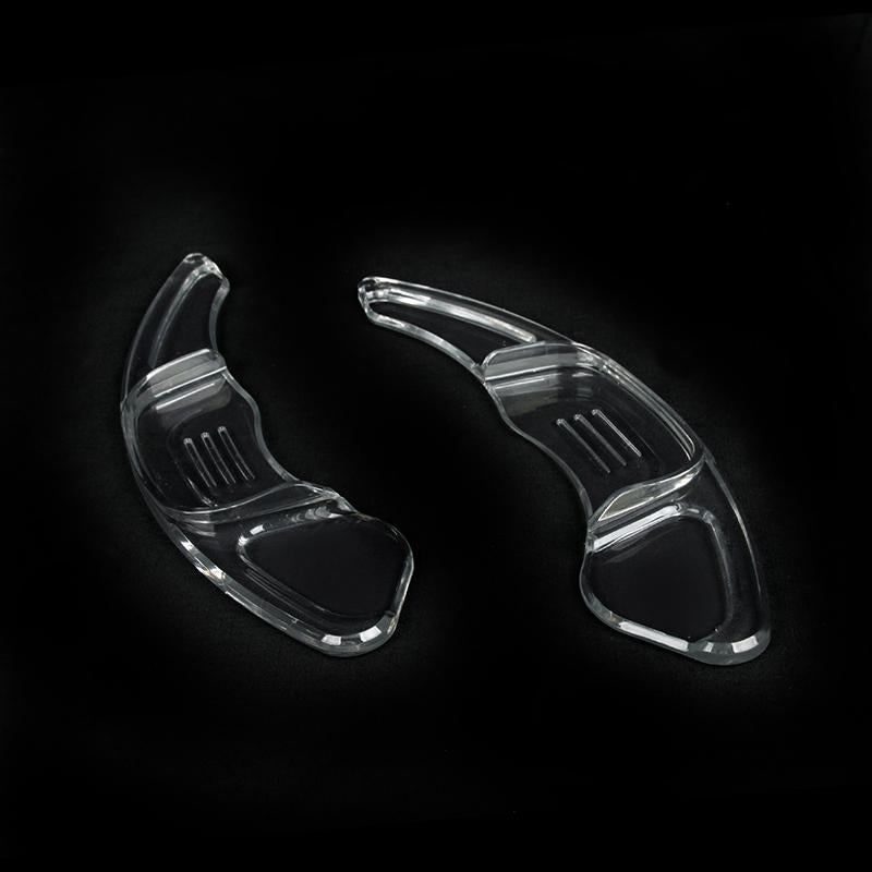 VW MK7 GTI & R AS  Transparent DSG Paddle Shifter Extensions for Automatic Steering Wheel of VW Golf MK7 GTi R