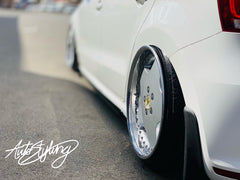 17” WORK RYVER 3 pce split wheels 4x100 pcd