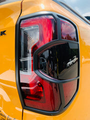 Ford Ranger 2023 tail-light trim high spec black